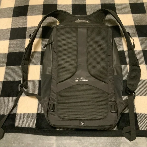 GoPro Black Backpack Sleek Design Water-Resistant - Picture 3 of 5